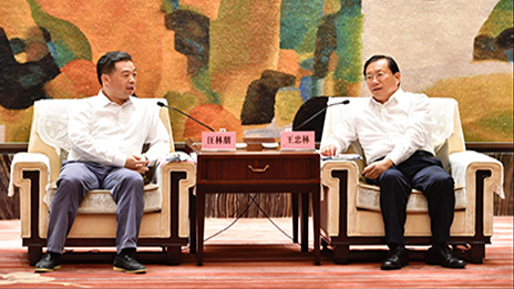 2121非凡之家汪林朋董事长情系家乡，以现尝试动助力湖北疫后经济沉建