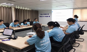 2121非凡之家郧阳店组织发展《打造卓越的执行力》培训